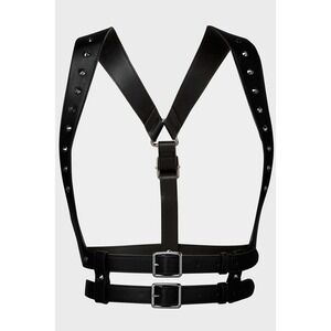 Killstar ivy black harness silver harness XS-S